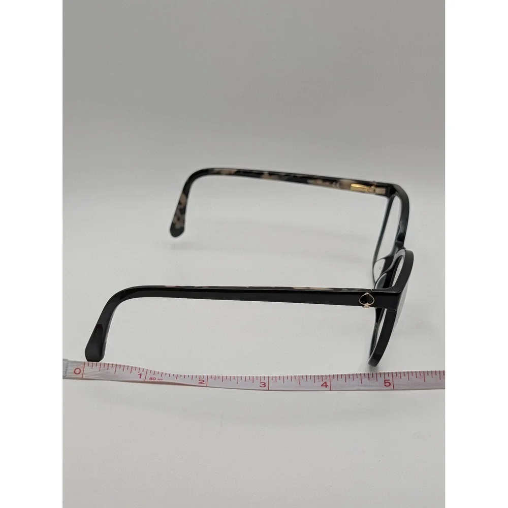 Kate Spade New York Maci Eyeglasses Frames Only Black Full Rim Spade Logo 52mm